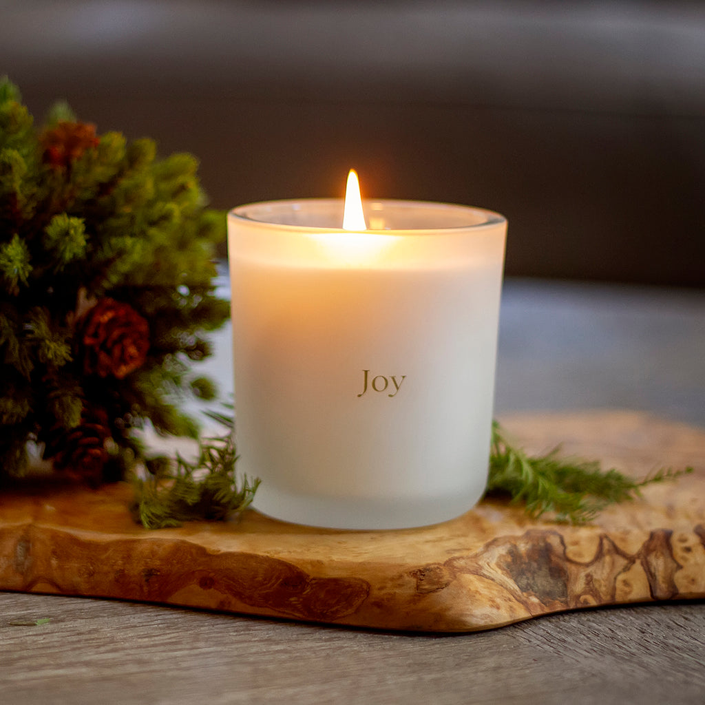 Joy Holiday Soy Candle by Lifetherapy