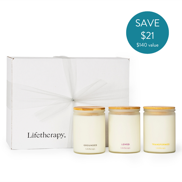 Set of 3 of our best selling candles in a set | Save $21 