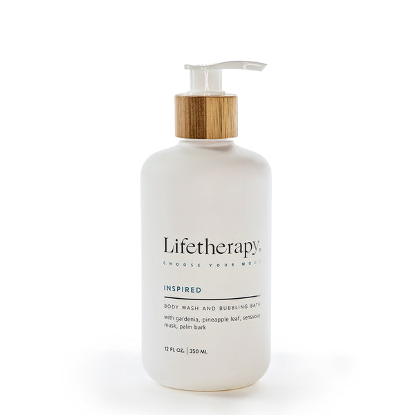 Inspired Body Wash & Bubbling Bath by Lifetherapy