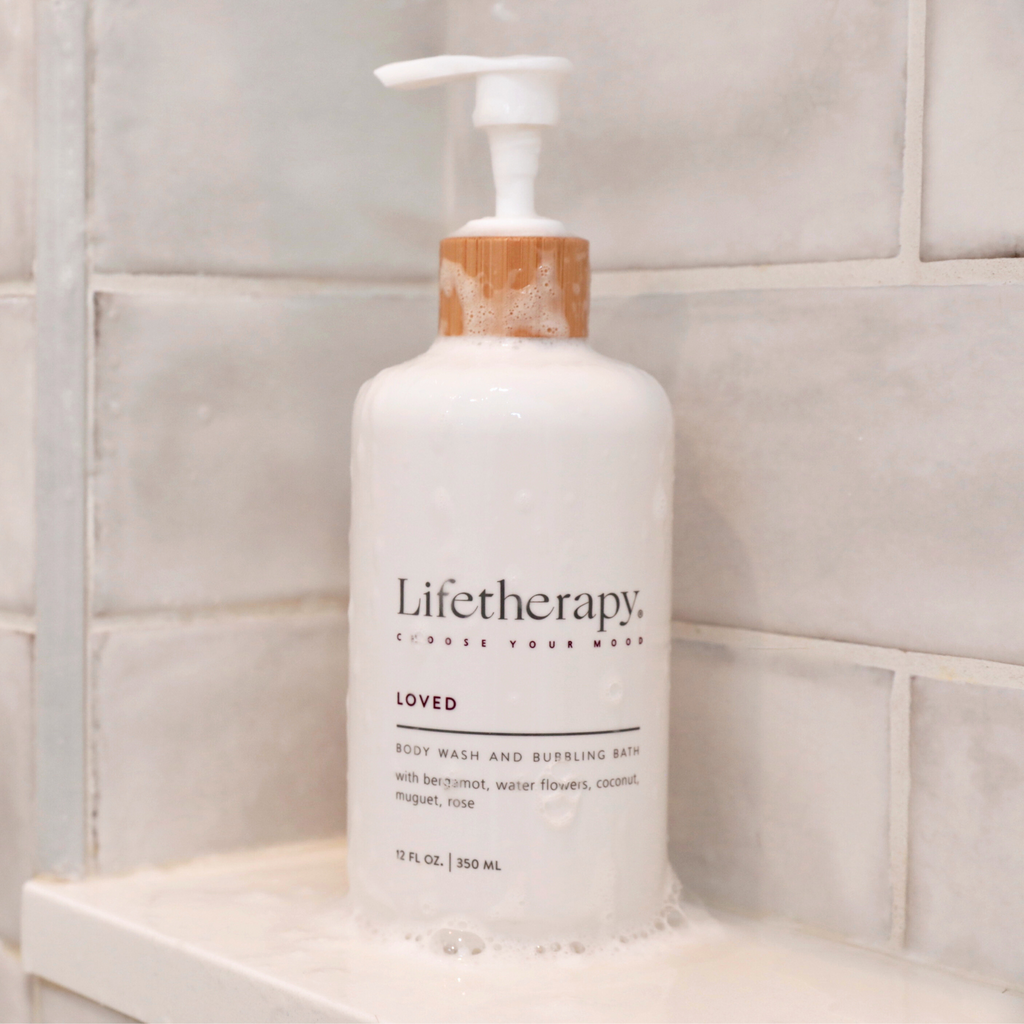 Loved Bergamot Body Wash & Bubble Bath by Lifetherapy