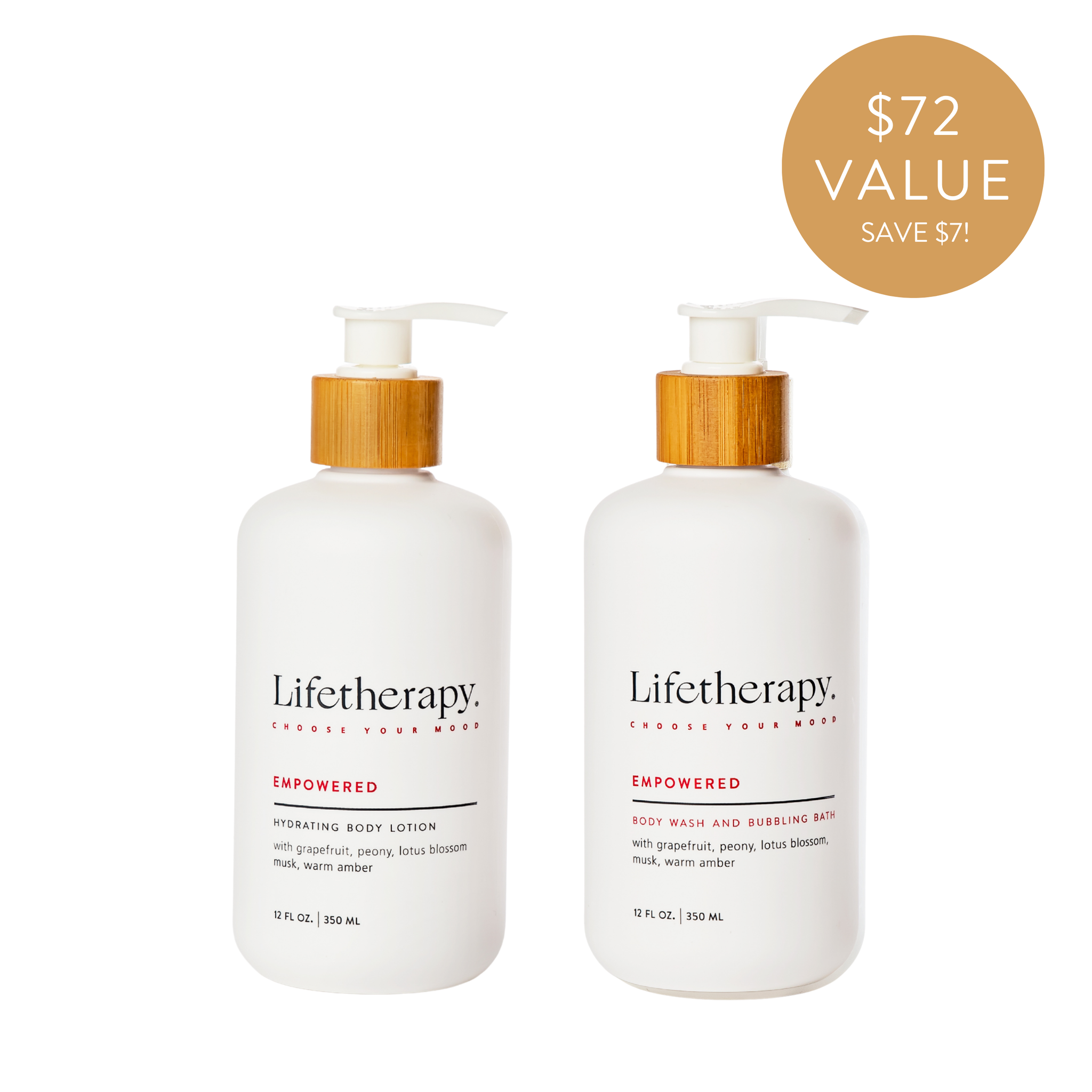 Empowered Body Lotion & Wash Duo Bundle