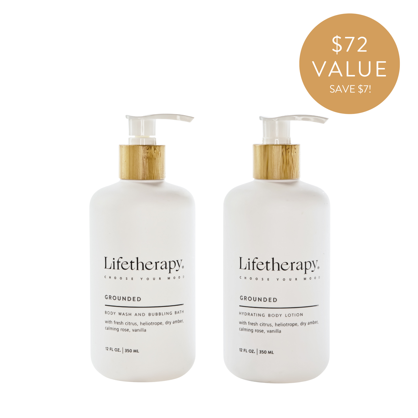 Grounded Body Wash & Lotion Duo Bundle