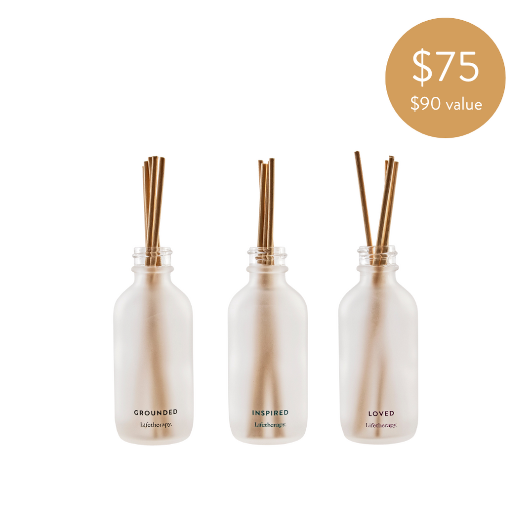 Mini Reed Diffuser Trio – Lifetherapy