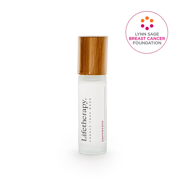 Empowered Roll-on Perfume Oil | Grapefruit | Peony | Lotus Blossom | Musk | Warm Amber by Lifetherapy
