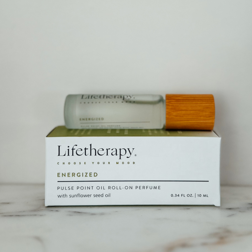 Energized Pulse Point Oil Roll-on Perfume by Lifetherapy
