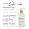 Best Multi-Use Body Wash - Grounded Body Wash & Bubbling Bath featured in Oprah Daily