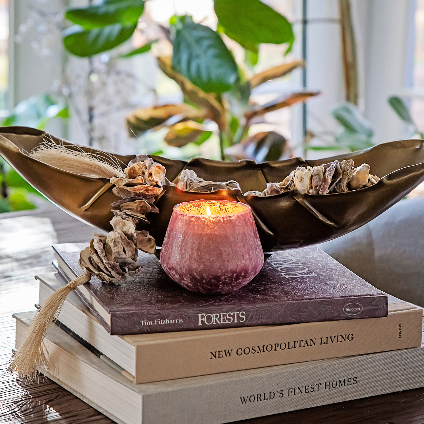 Loved Limited Edition Candle - Burgundy Flecked Vessel