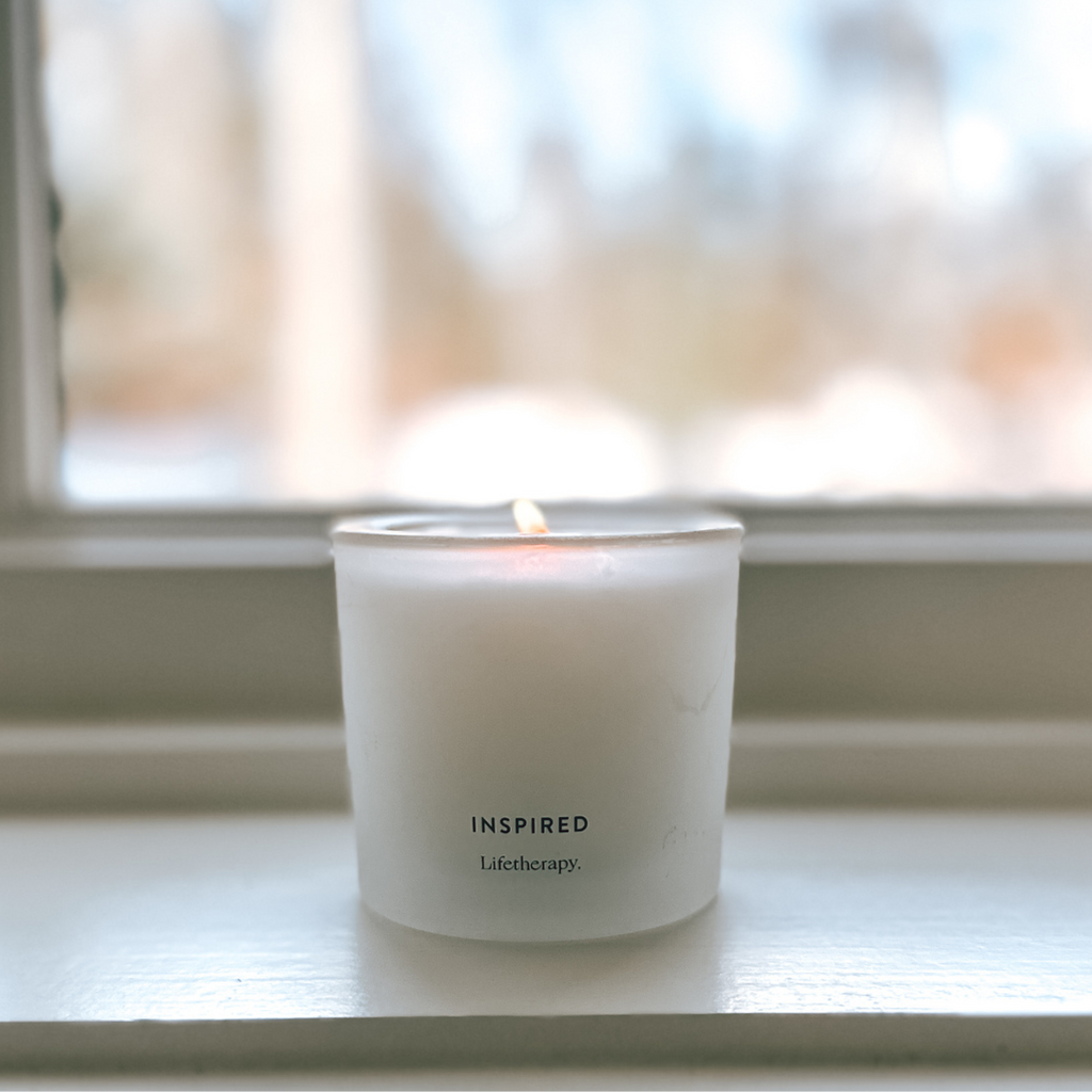 Inspired Soy Candle Votive by Lifetherapy