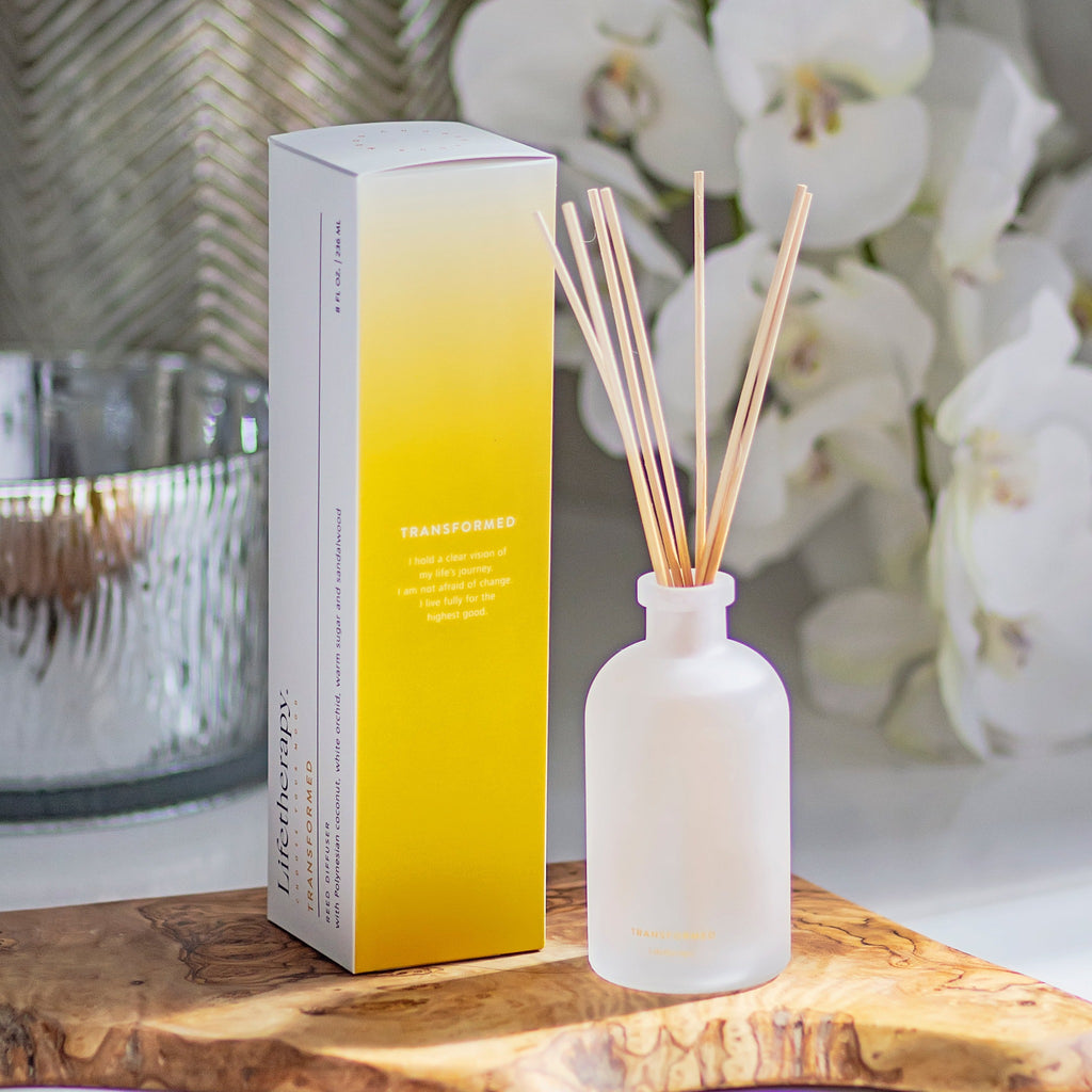 Transformed Reed Diffuser | Long lasting home fragrance by Lifetherapy