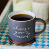 Choose your mood in the morning | Matte stoneware mug