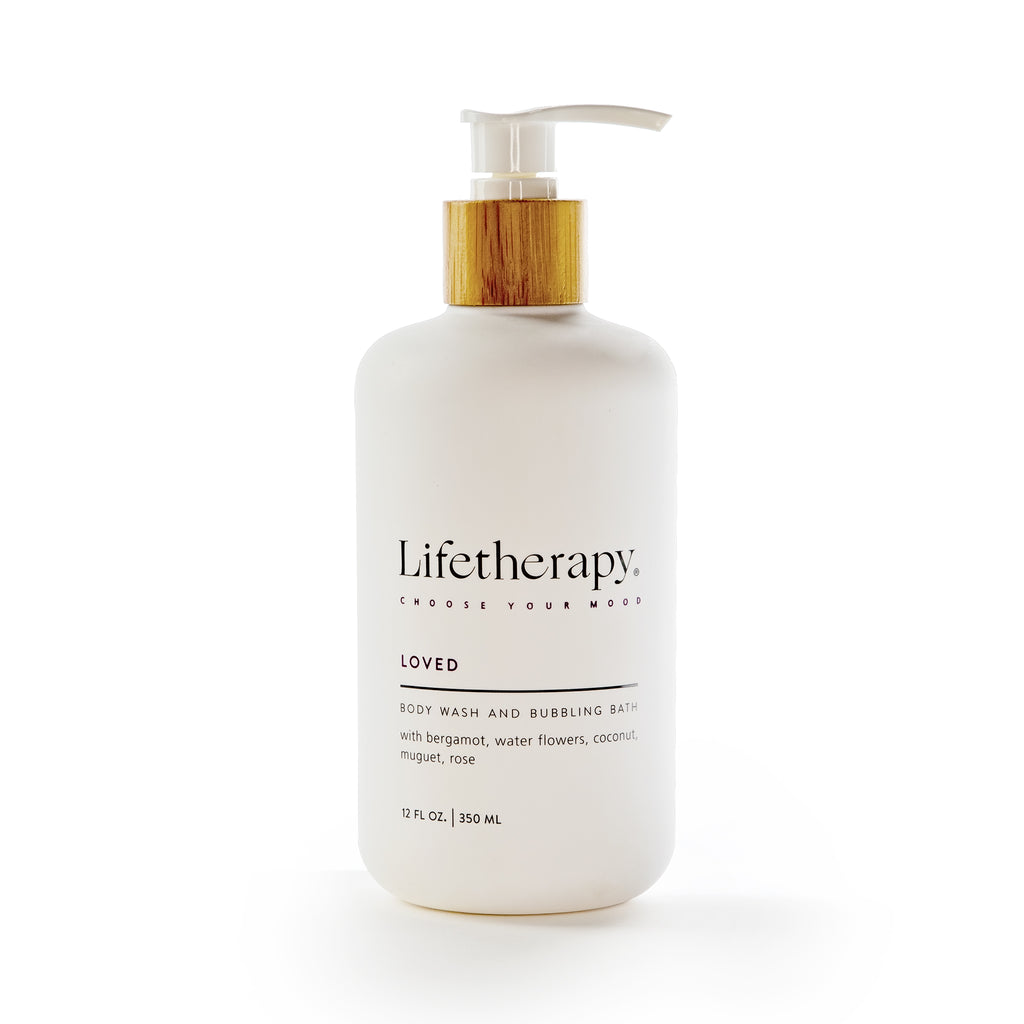 Loved  Body Wash & Bubbling Bath by Lifetherapy