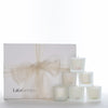 Votive candle set of 6 scented soy candles