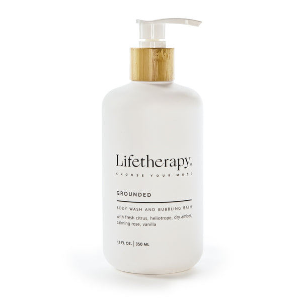 Grounded Body Wash & Bubbling Bath by Lifetherapy