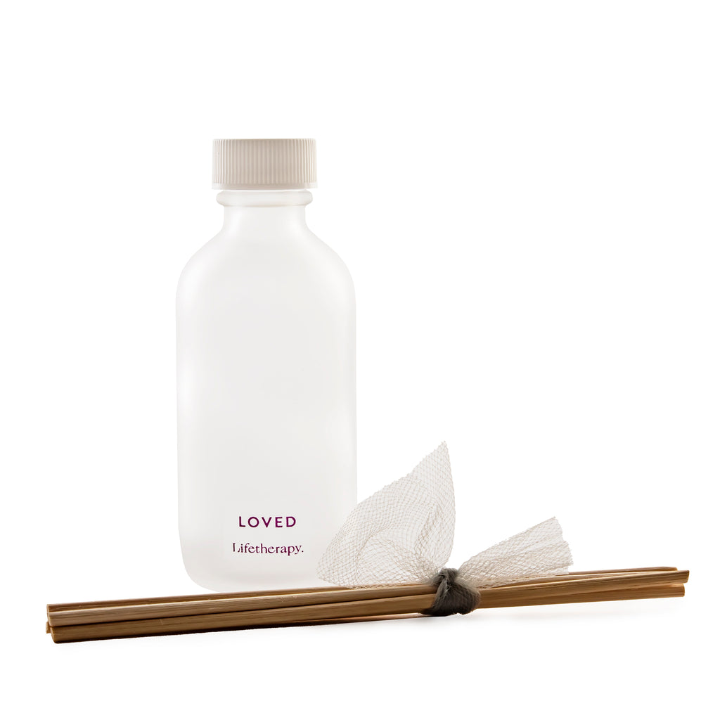 Bergamot and Rose Travel Friendly Reed Diffuser